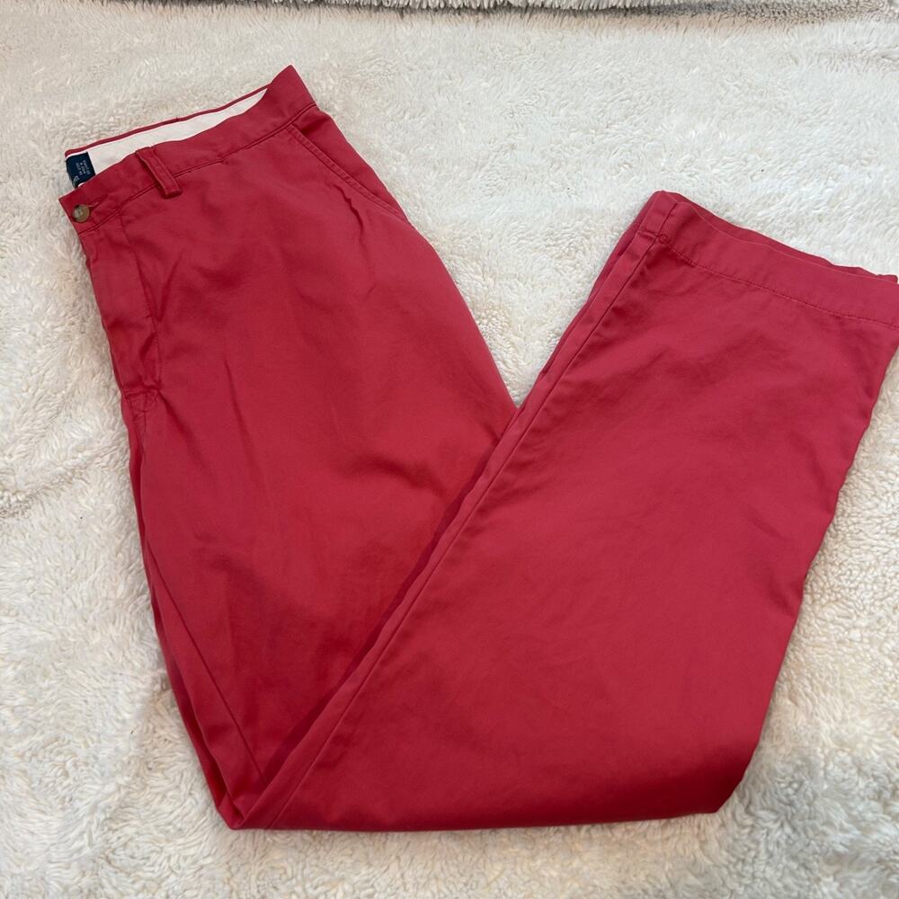 VTG Polo Ralph Lauren Mens 34x32 Suffield Chino Straight Fit Preppy Country Club